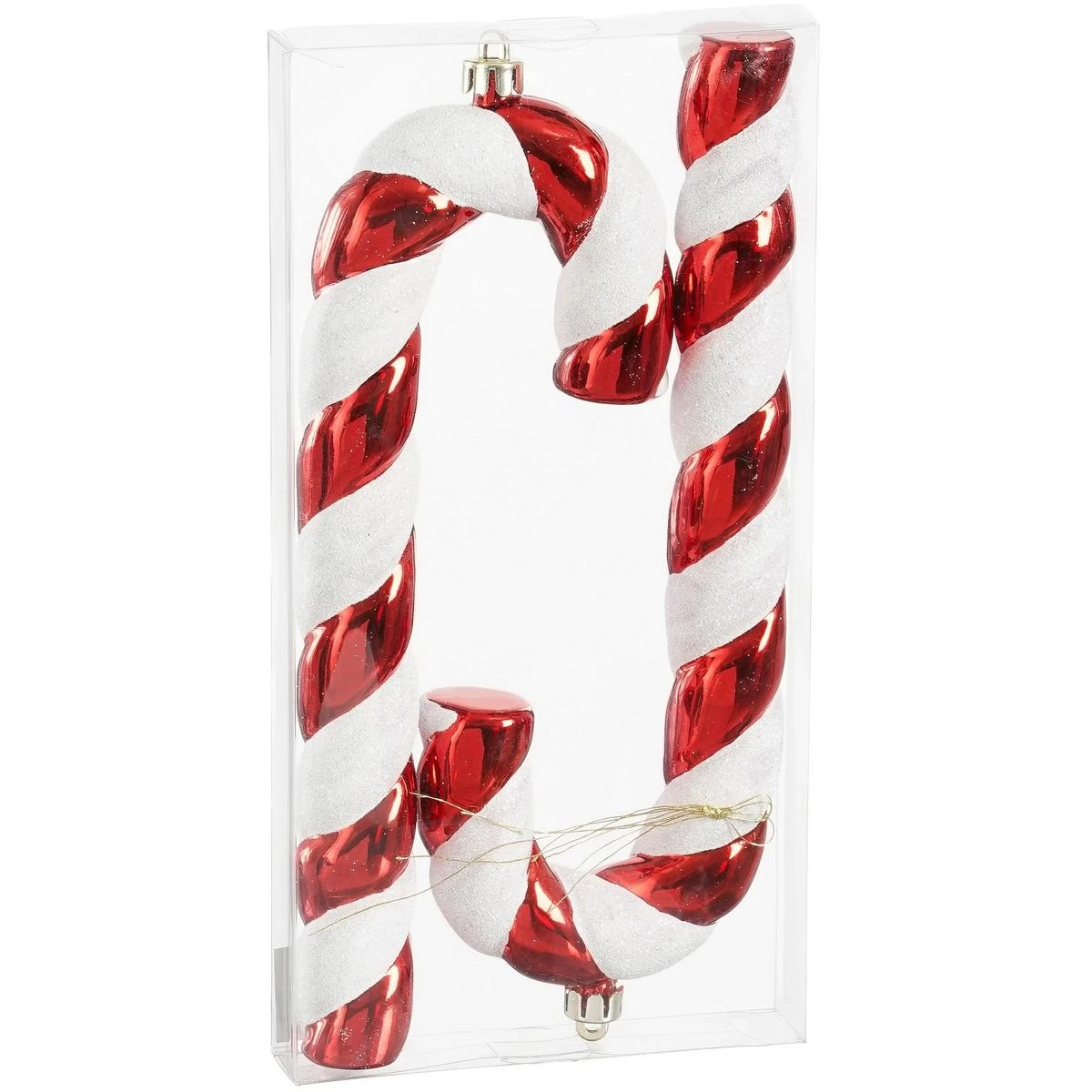 Plastiko Liejimo Bauble Saugūs Saldainiai Kankorėžiai 2 Vnt.