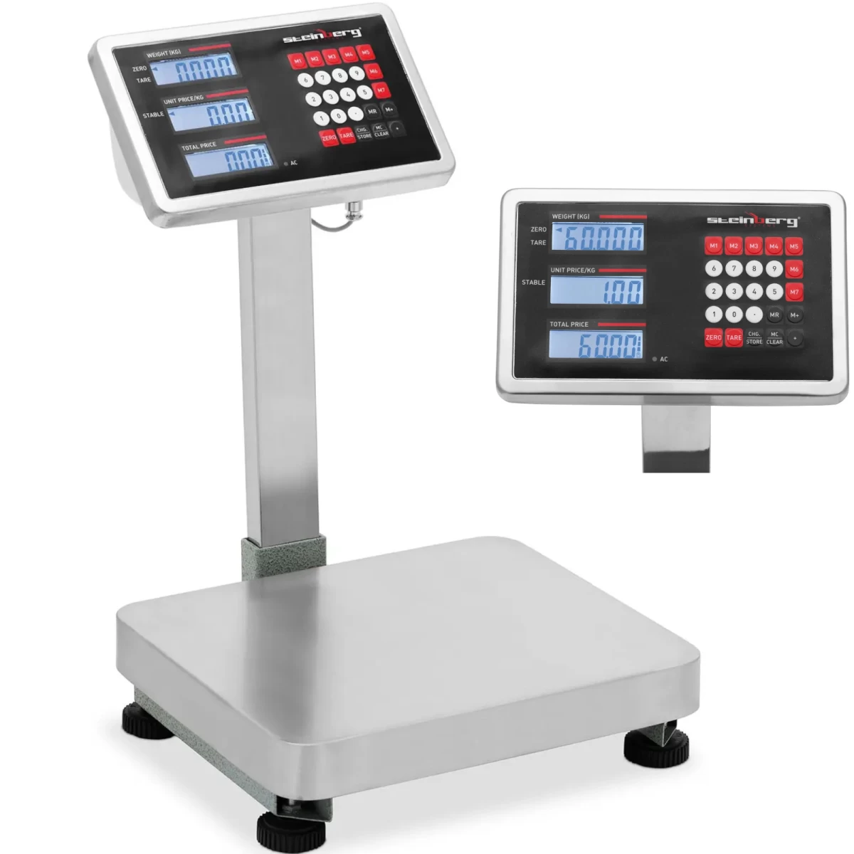 Platforminės Kontrolinės Svarstyklės 29 X 34 Cm 60 Kg / 0,005 Kg Platforminės Kontrolinės Svarstyklės 29 X 34 Cm 60 Kg / 0,005 Kg