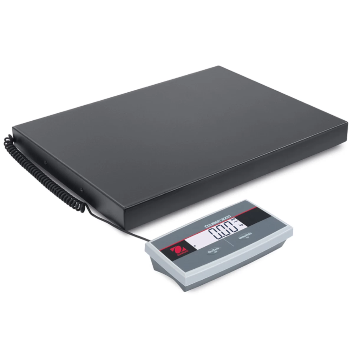Platforminės Pašto Svarstyklės Siuntoms Ohaus Courier 3000 Lcd 52x40cm 200kg / 100g Platforminės Pašto Svarstyklės Siuntoms Ohaus Courier 3000 Lcd 52x40cm 200kg / 100g