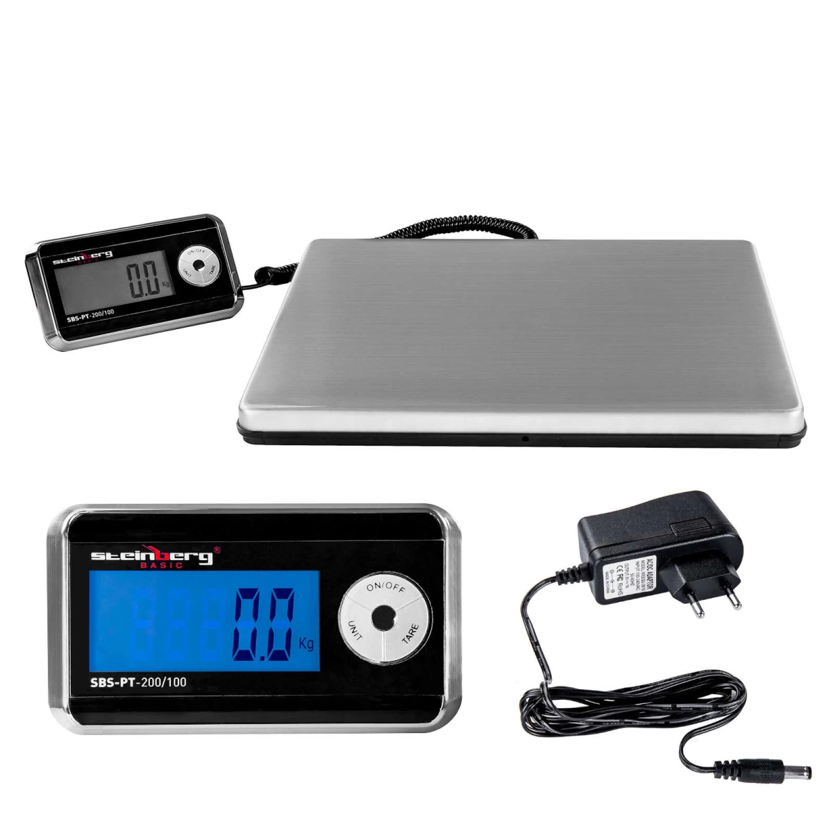 Platforminės Pašto Svarstyklės Siuntoms Sbs-pt-200/100 Iki 200 Kg / 100 G Platforminės Pašto Svarstyklės Siuntoms Sbs-pt-200/100 Iki 200 Kg / 100 G
