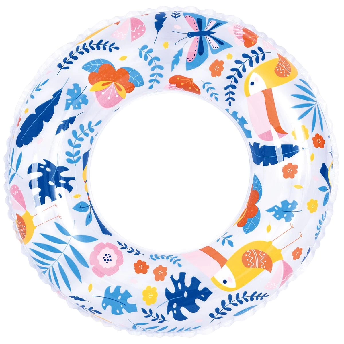 Plaukimo žiedas 60cm 35011 - Skaidrus