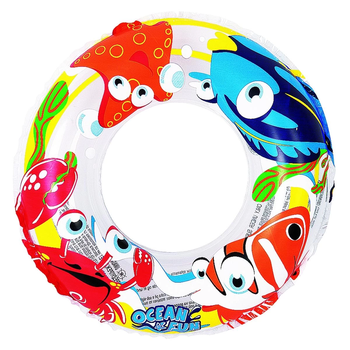 Plaukimo žiedas Ocean 50cm 47224 - Transparant