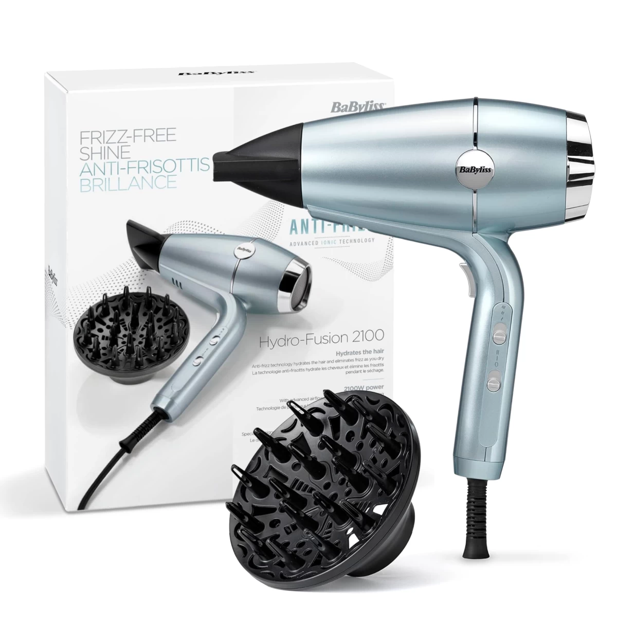 Plaukų Džiovintuvas BaByliss Hydro-Fusion 2100 D773DE
