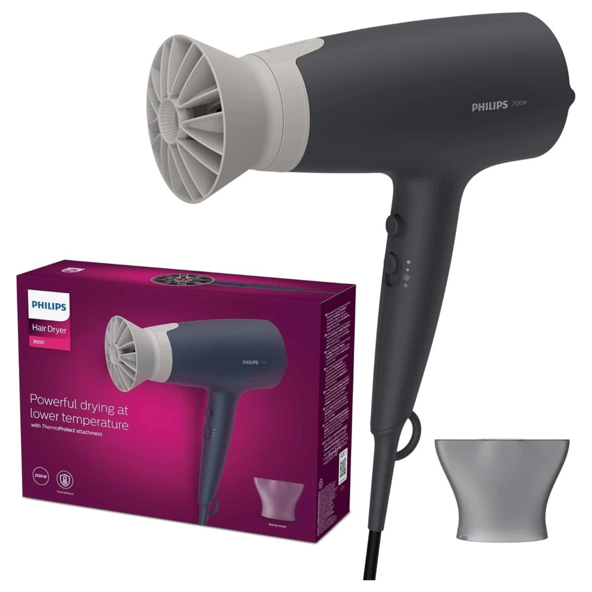 Plaukų džiovintuvas Philips 3000 Series BHD351/10