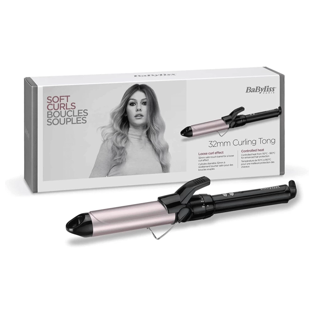 Plaukų formavimo žnyplės Babyliss 32mm Curling Tong