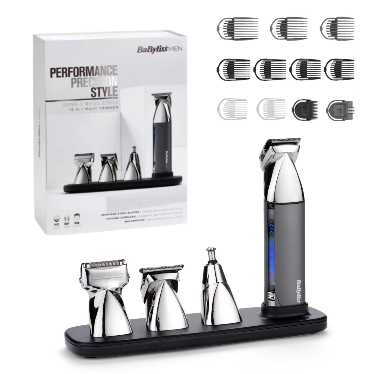 Plaukų Kirpimo Mašinėlė BaByliss Super-X Metal Series MT996E