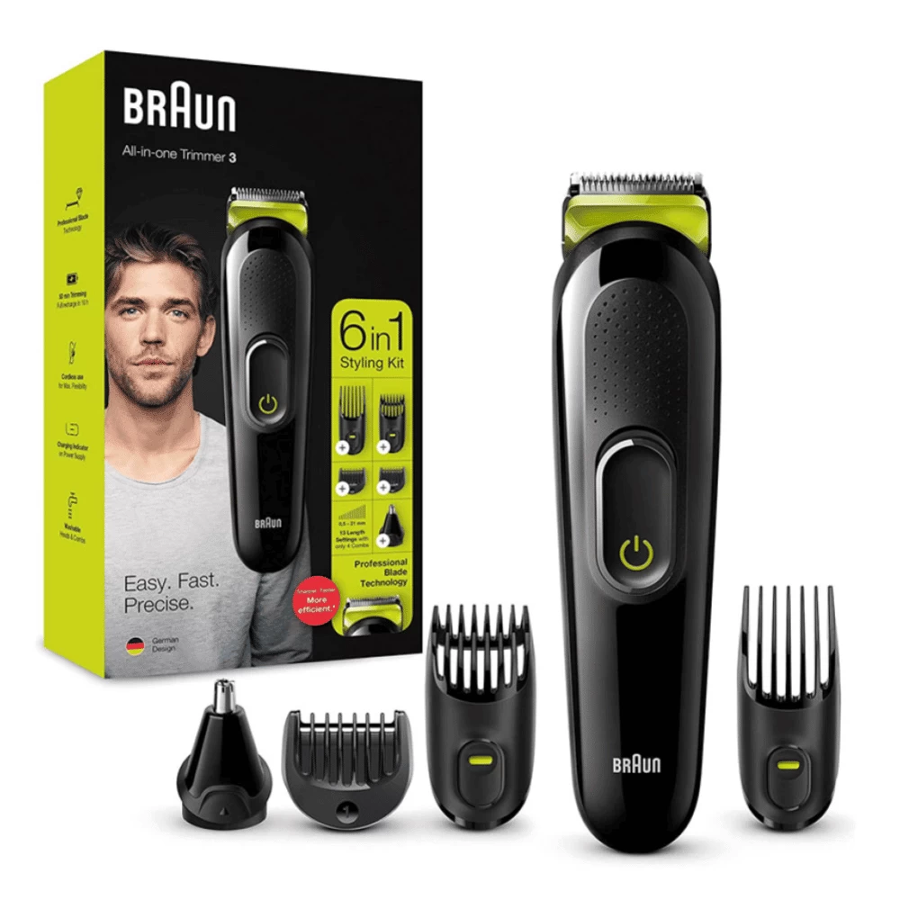 Plaukų kirpimo mašinėlė BRAUN all in one trimmer MGK3225