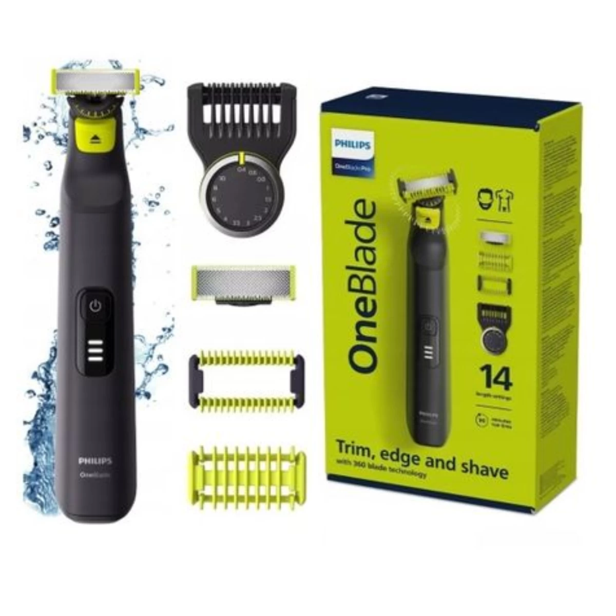 Plaukų Kirpimo Mašinėlė Philips OneBlade Pro QP6541/15