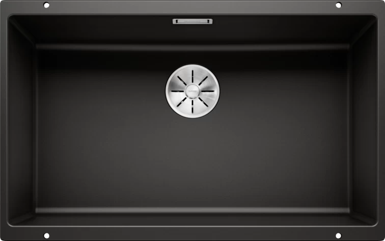 Plautuvė BLANCO SUBLINE 700-U SILG Black