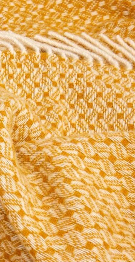 Pledas ZELANDIA 140x200 cm, mustard, 80-3319