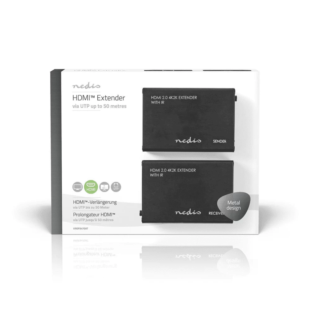 plėstuvas Nedis HDMI (Ekspozicinė prekė)