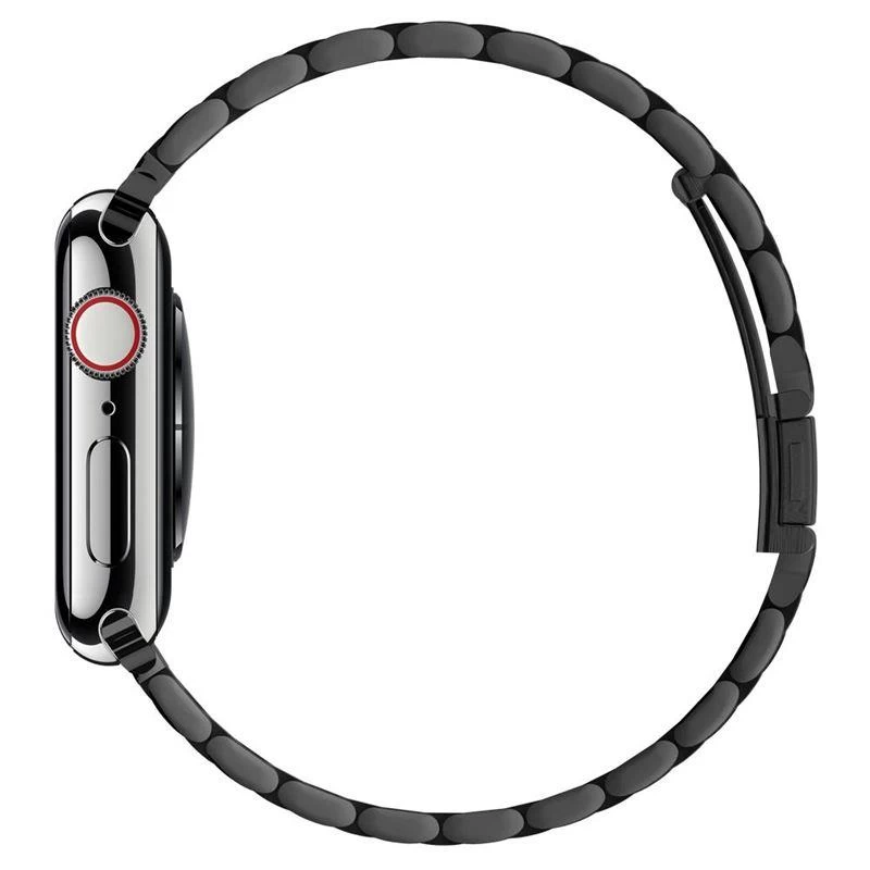Plieninė Apyrankė apple Watch 4-8 / Se / ultra Išmaniesiems Laikrodžiams Juoda