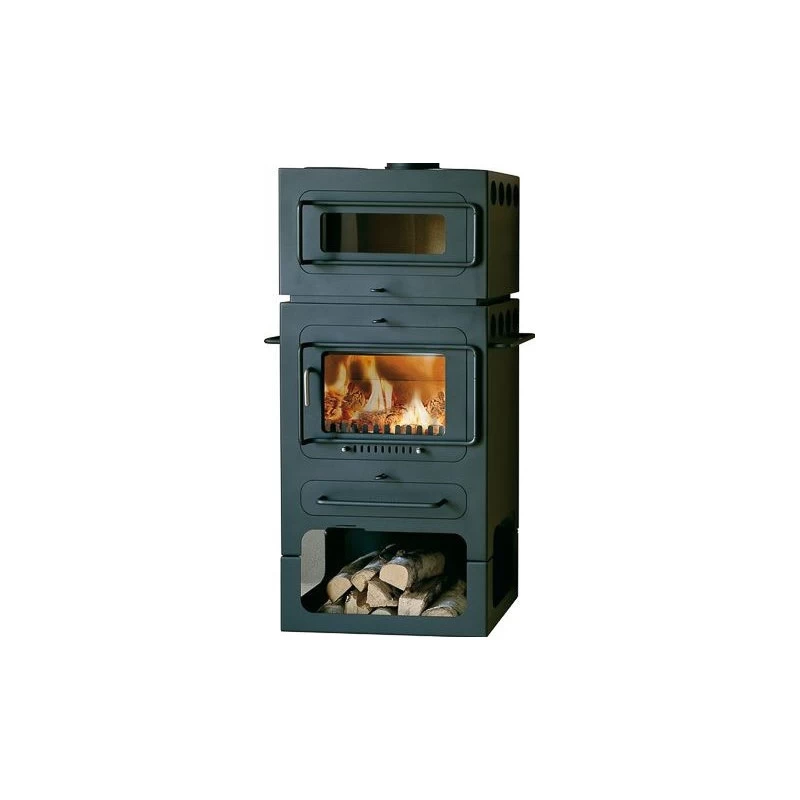 Plieninė krosnelė Hwam Classic 4 su orkaite, 8 kW