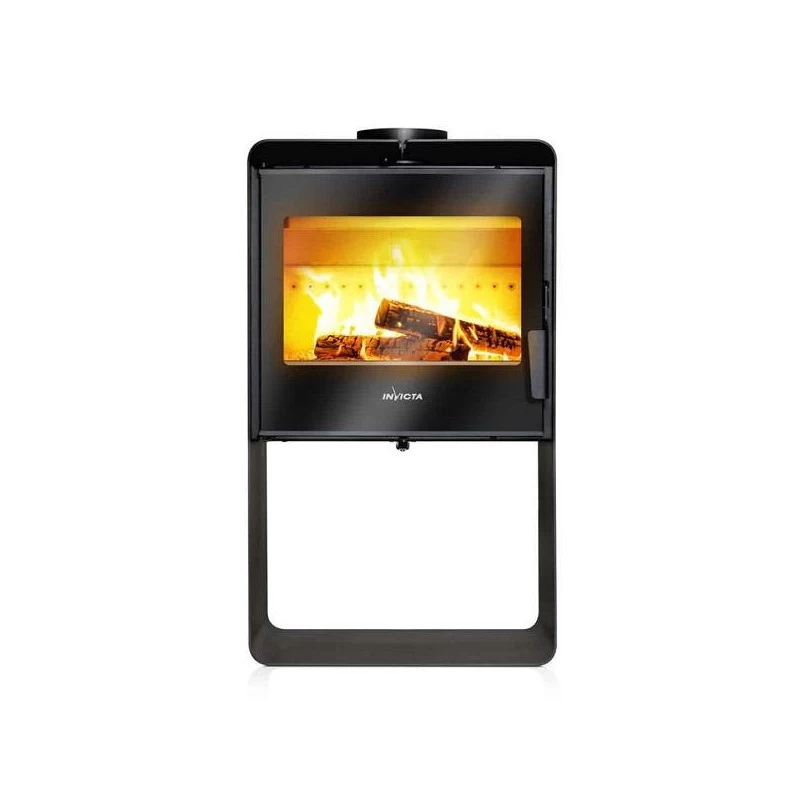 Plieninė krosnelė Invicta Boree, antracito spalvos, 7.5 kW