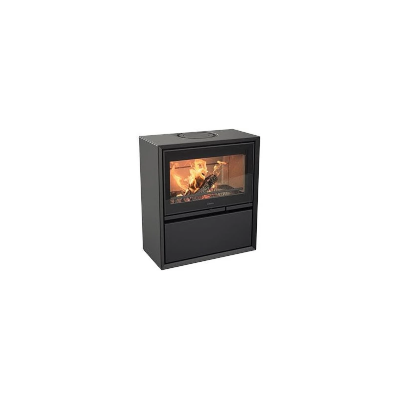 Plieninė krosnelė Nibe Contura 310G, juoda, 5 - 9 kW