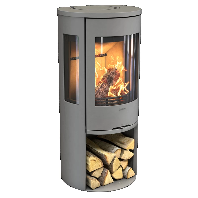 Plieninė krosnelė Nibe Contura 556:1 Style, pilka, 3 - 7 kW