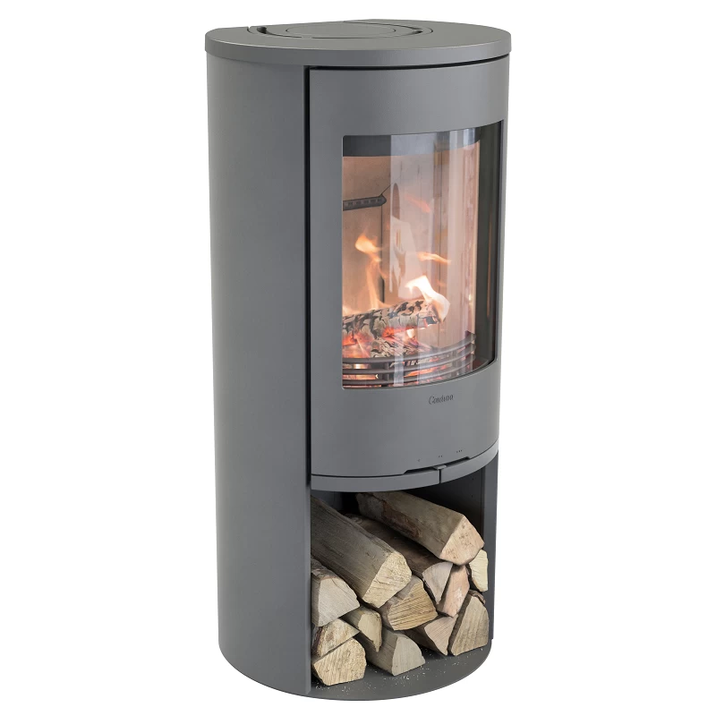 Plieninė krosnelė Nibe Contura C510:1 Style, pilka, 3 - 7 kW