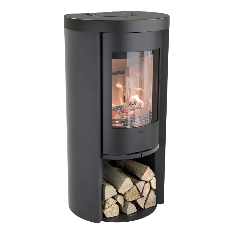 Plieninė krosnelė Nibe Contura C520, juoda, 3 - 7 kW