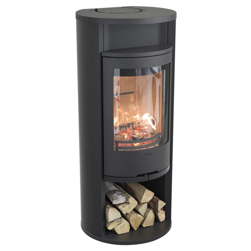 Plieninė krosnelė Nibe Contura C610:1 Style, juoda, 3 - 9 kW