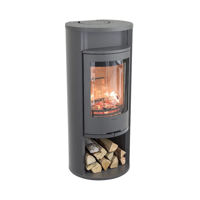 Plieninė krosnelė Nibe Contura C610:1 Style, pilka, 3 - 9 kW