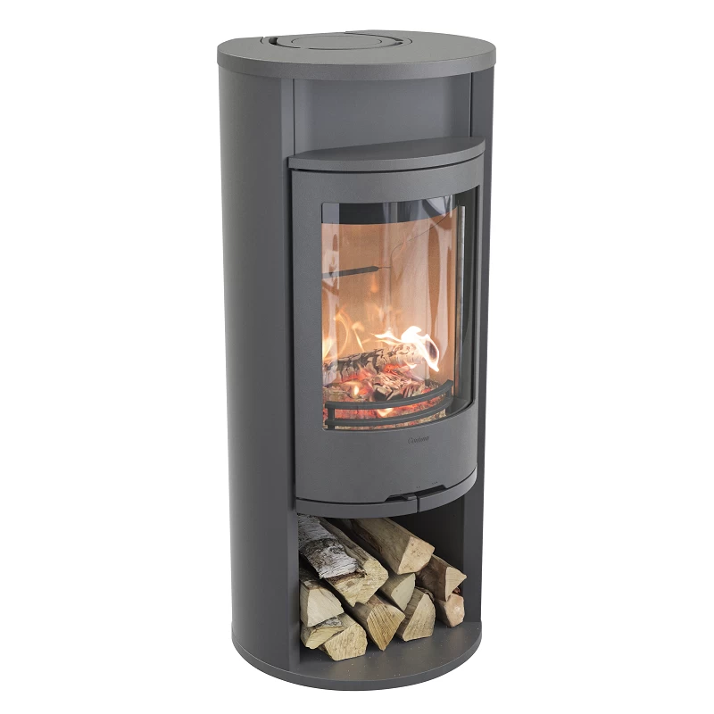 Plieninė krosnelė Nibe Contura C610:3 Style, pilka, 3 - 9 kW