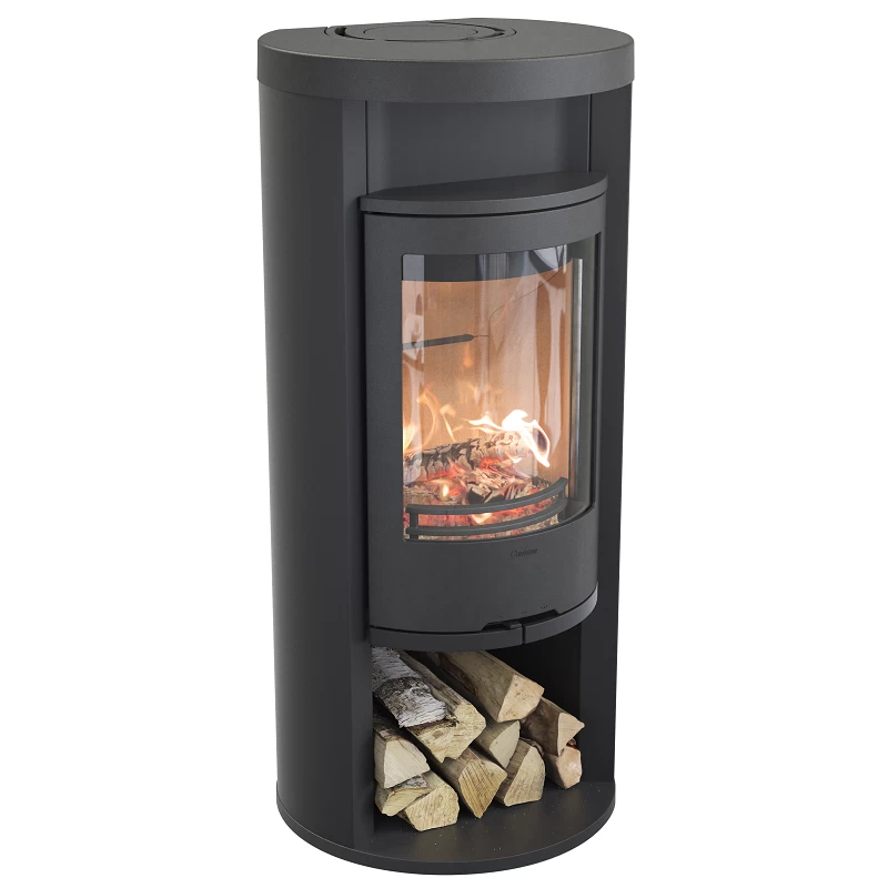 Plieninė krosnelė Nibe Contura C620:1, juoda, 3 - 9 kW