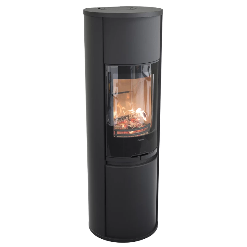 Plieninė krosnelė Nibe Contura C690G:1, juoda, 3 - 9 kW