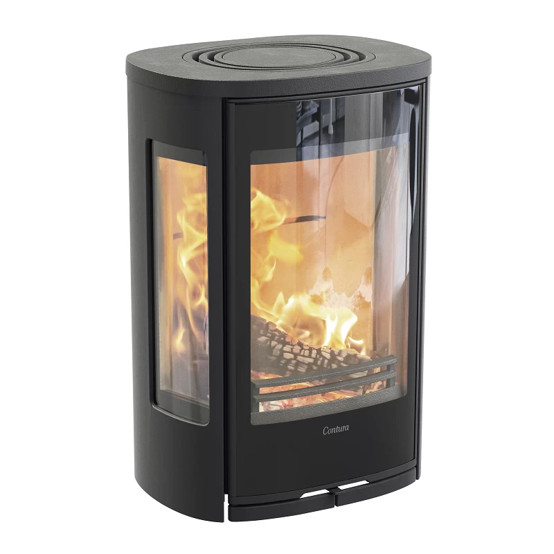 Plieninė krosnelė Nibe Contura C856GW:1 Style, 3 - 7 kW