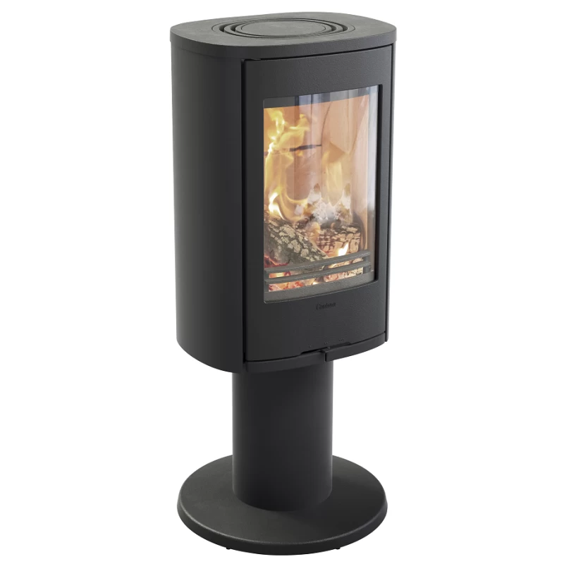 Plieninė krosnelė Nibe Contura C870:1 Style, juoda, 3 - 7 kW