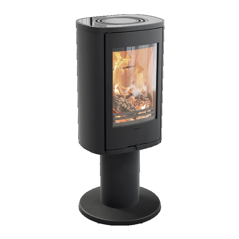 Plieninė krosnelė Nibe Contura C870:2 Style, juoda, 3 - 7 kW