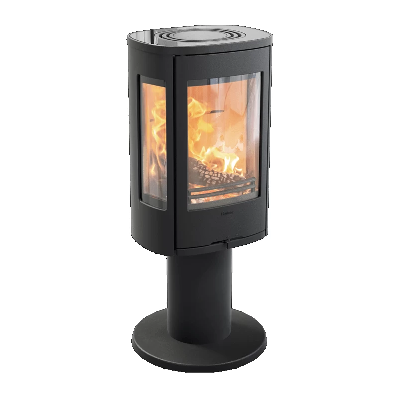 Plieninė krosnelė Nibe Contura C886:2 Style, juoda, 3 - 7 kW