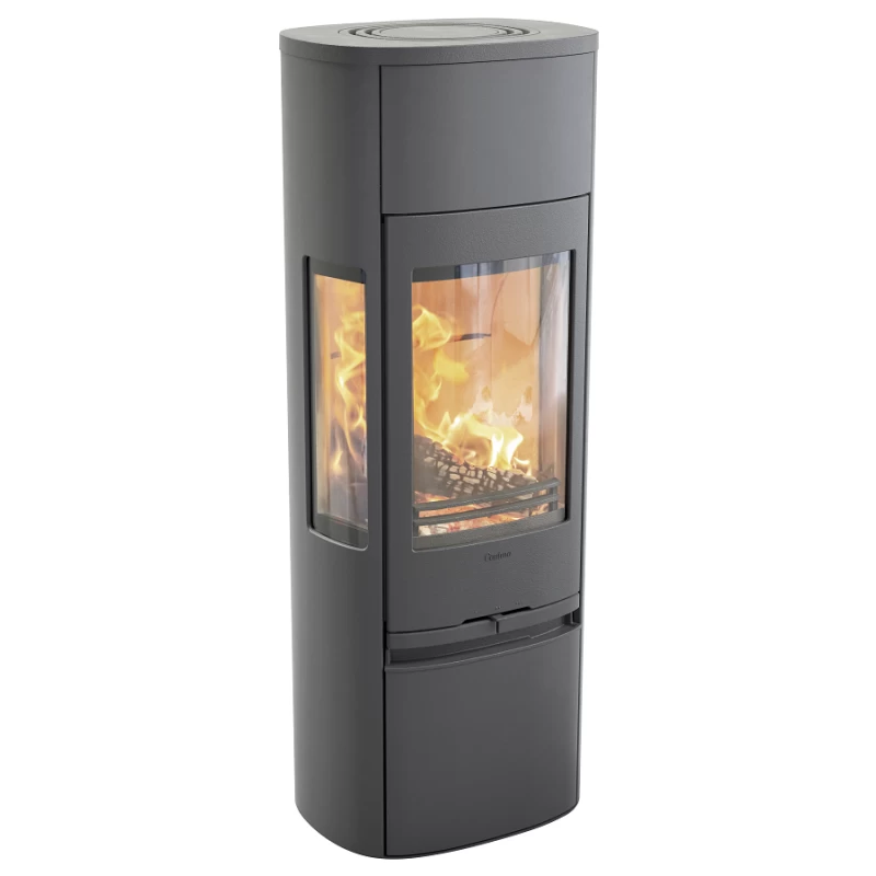 Plieninė krosnelė Nibe Contura C896:1 Style, pilka, 3 - 7 kW