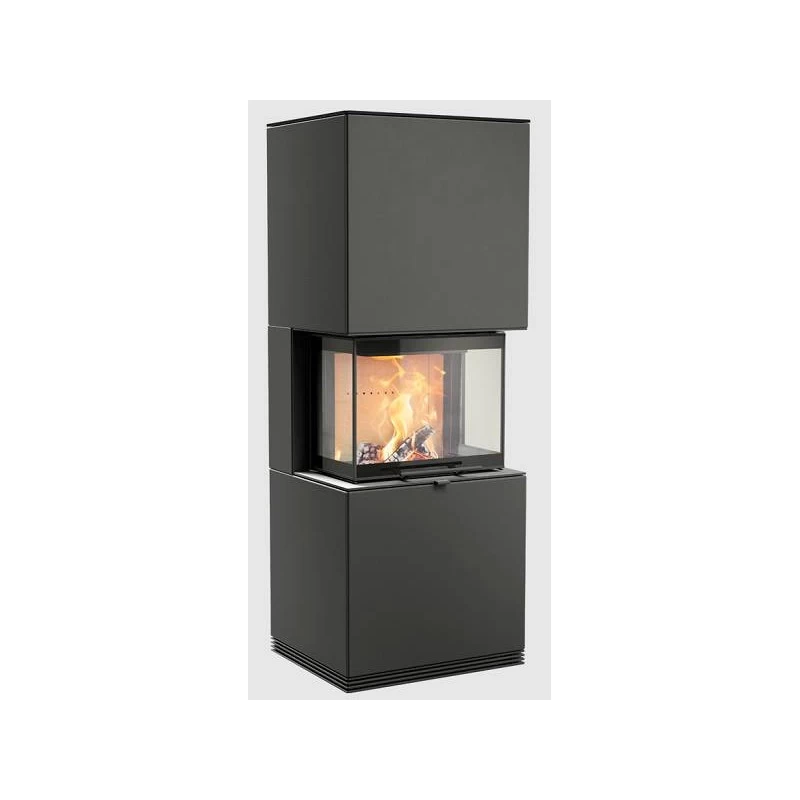 Plieninė krosnelė Nibe Contura CI61, juoda, 3 - 7 kW