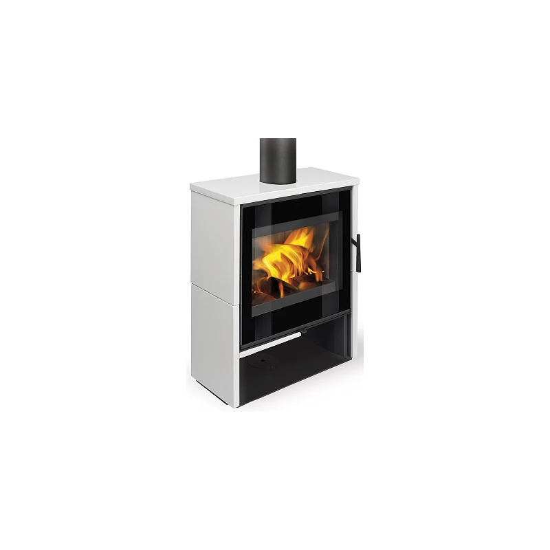 Plieninė krosnelė Romotop Aledo 01, keramikos apdaila, 8 kW