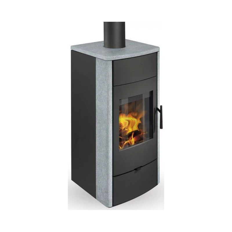 Plieninė krosnelė Romotop Espera 02, su šilumokaičiu, 13kW