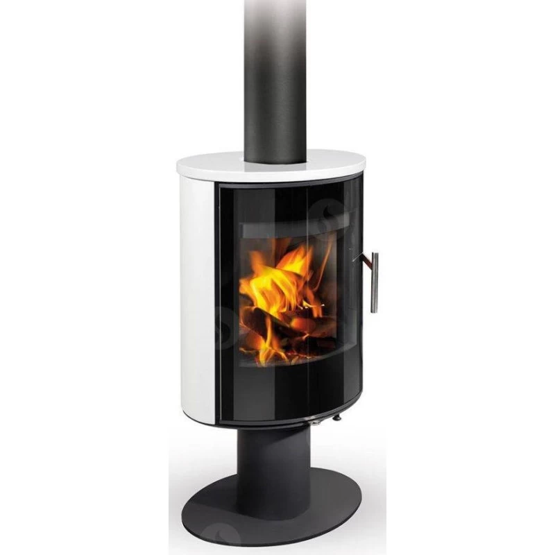 Plieninė krosnelė Romotop Laredo T 01, su apdaila, 6.5kW