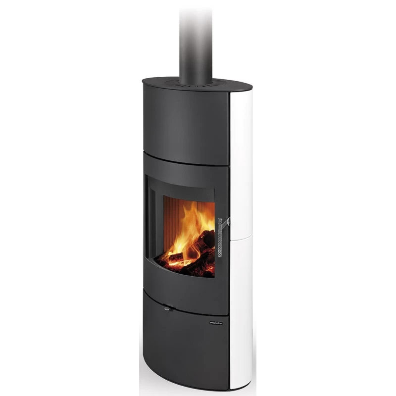 Plieninė krosnelė Romotop Ovalis 05, keramikos apdaila (sp. 30301), 8 kW