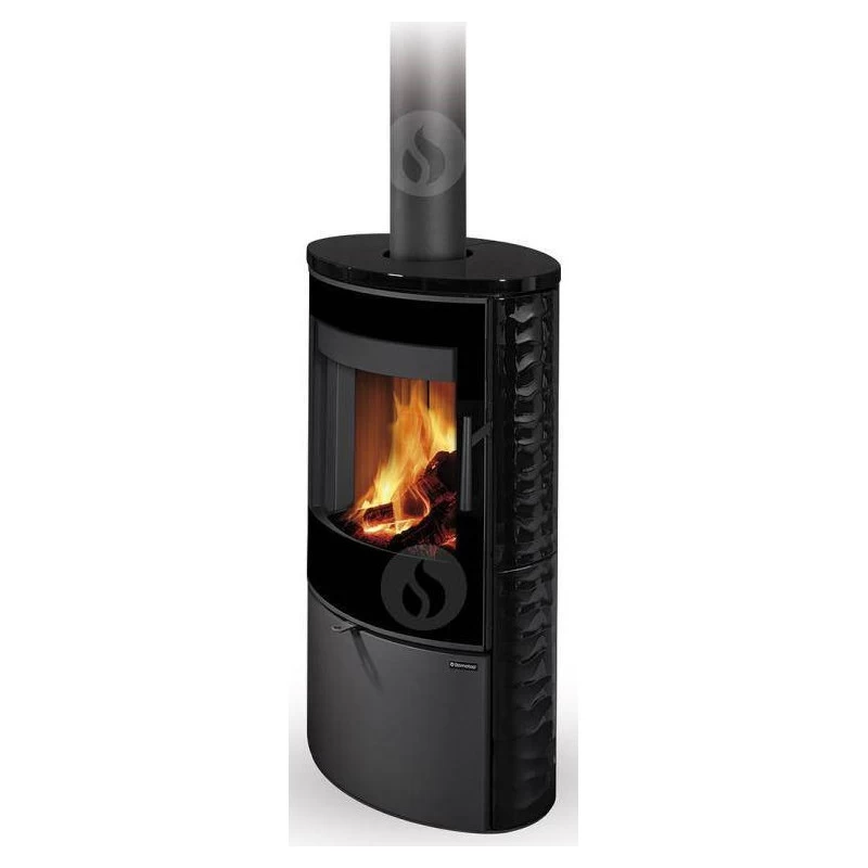 Plieninė krosnelė Romotop Ovalis G 01, su keramika, 8kW