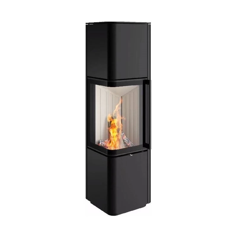 Plieninė krosnelė Spartherm CUBO L RLA, 4.5 - 7.7 kW, juoda