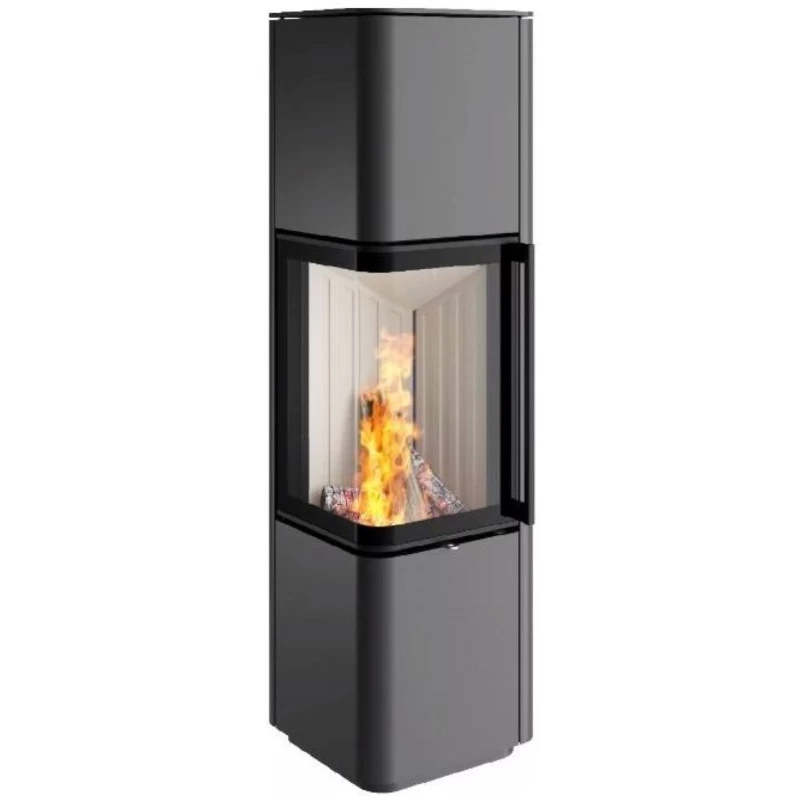Plieninė krosnelė Spartherm CUBO L RLA, 4.5 - 7.7 kW, titanas