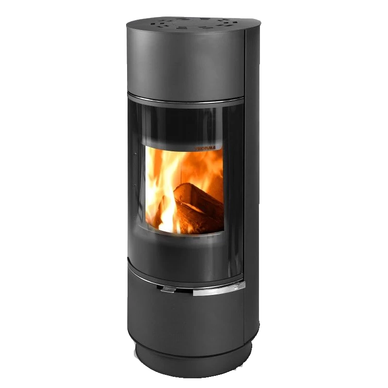 Plieninė krosnelė Thorma Atika Steel, juoda, 3.8 - 11.2 kW