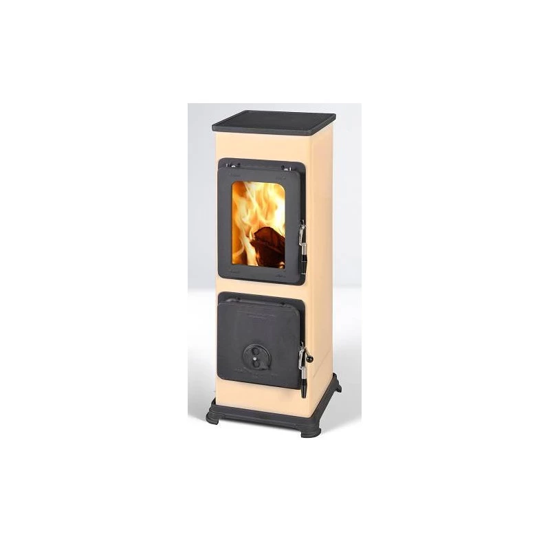 Plieninė krosnelė Thorma Bozen AT, 2.5 - 7.5 kW, kapučino