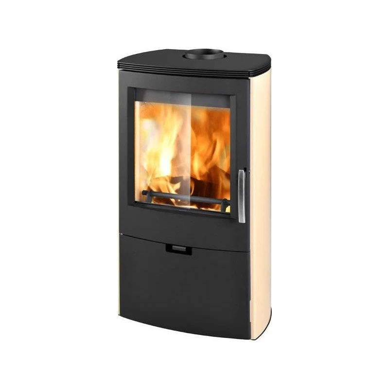 Plieninė krosnelė Thorma Falun II, kapučino, 4 - 12 kW