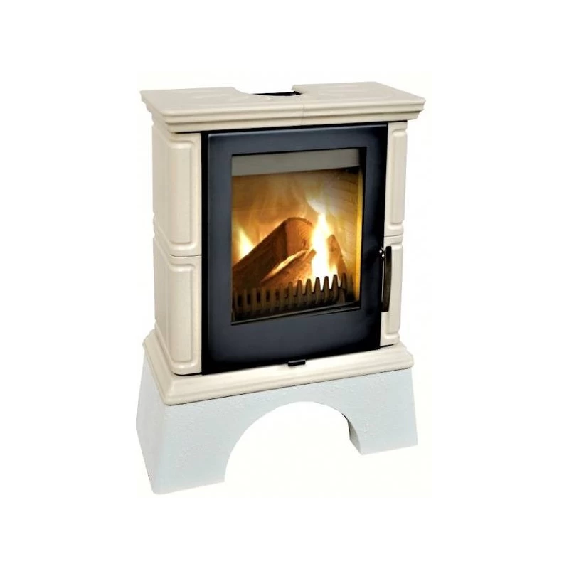 Plieninė krosnelė Thorma Landshut Top, su keramika, 4 - 12 kW