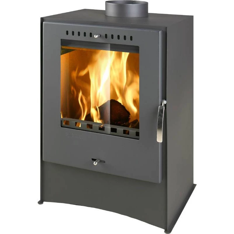 Plieninė krosnelė Thorma Skal II, juoda, 3.5 - 10.5 kW