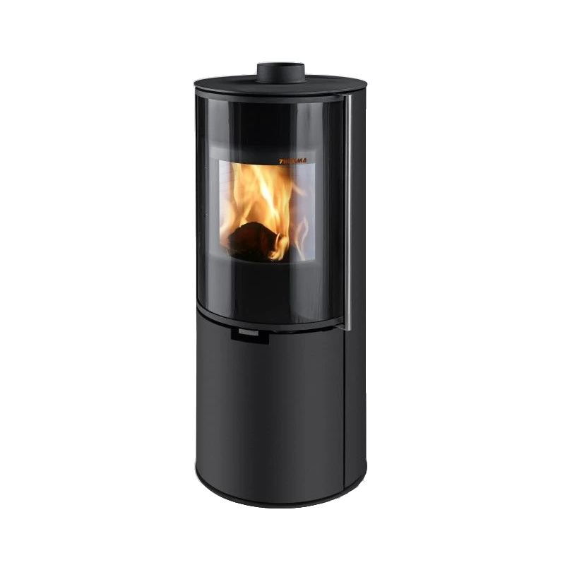Plieninė krosnelė Thorma Zaragoza Plus, juoda, 3 - 7 kW