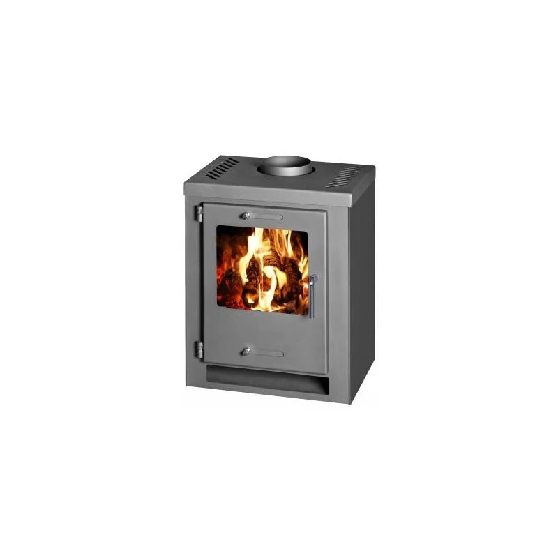 Plieninė krosnelė Victoria Cube, 5 kW