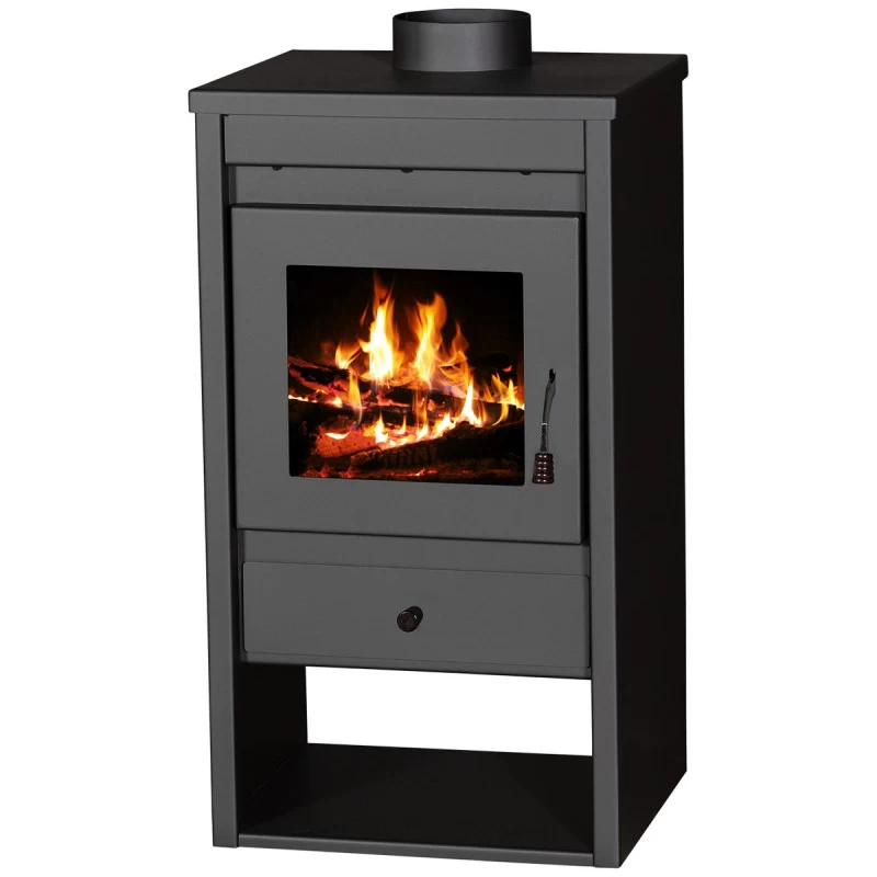 Plieninė krosnelė Victoria Luna, 10 kW