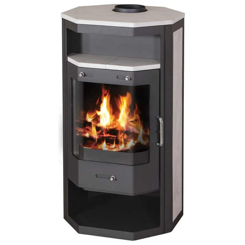 Plieninė krosnelė Victoria Opus S, 14 kW