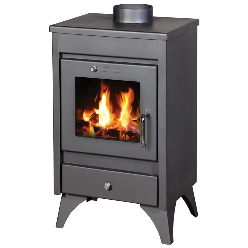 Plieninė krosnelė Victoria Ray, 9 kW